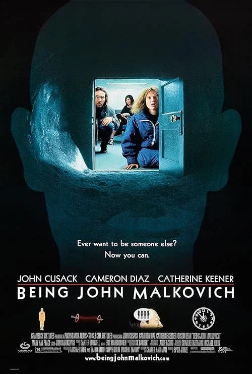Being John Malkovich film posteri