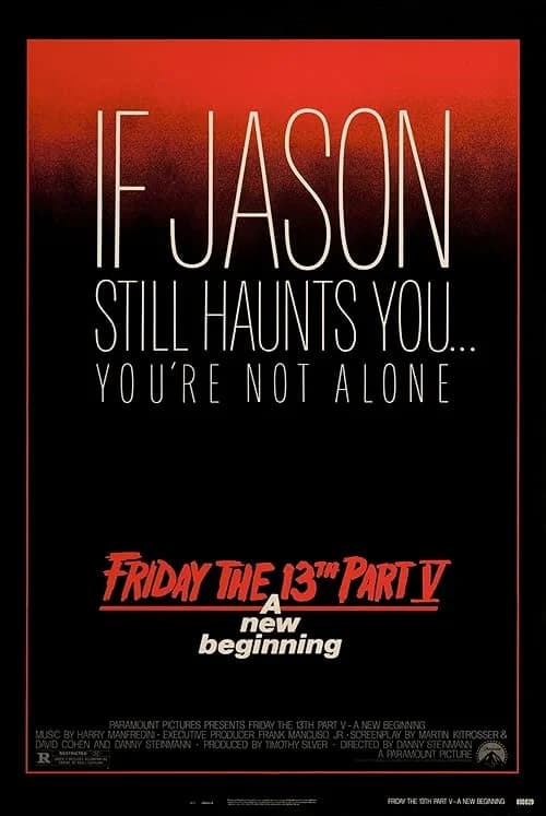 Friday the 13th: A New Beginning film posteri