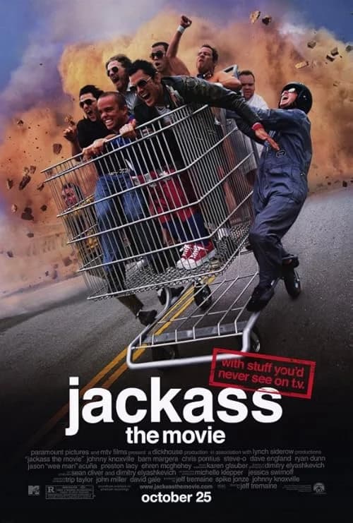 Jackass: The Movie film posteri