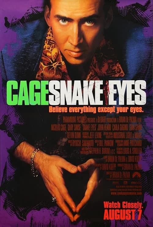 Snake Eyes film posteri