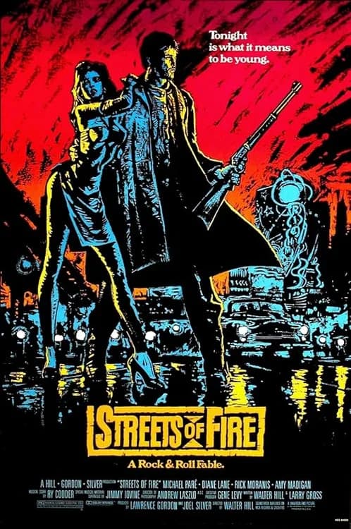 Streets of Fire film posteri