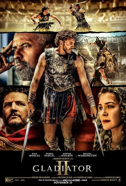 Gladiator II film posteri